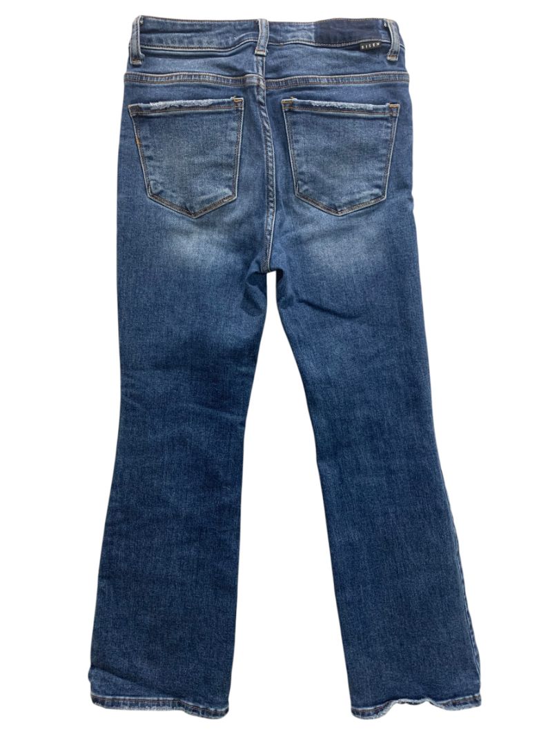 Size 1 (25) Risen Jeans Womens Denim High Rise Ankle Flare RDP5601