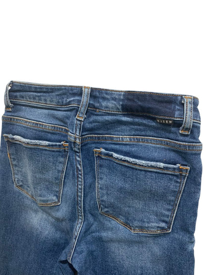 Size 1 (25) Risen Jeans Womens Denim High Rise Ankle Flare RDP5601