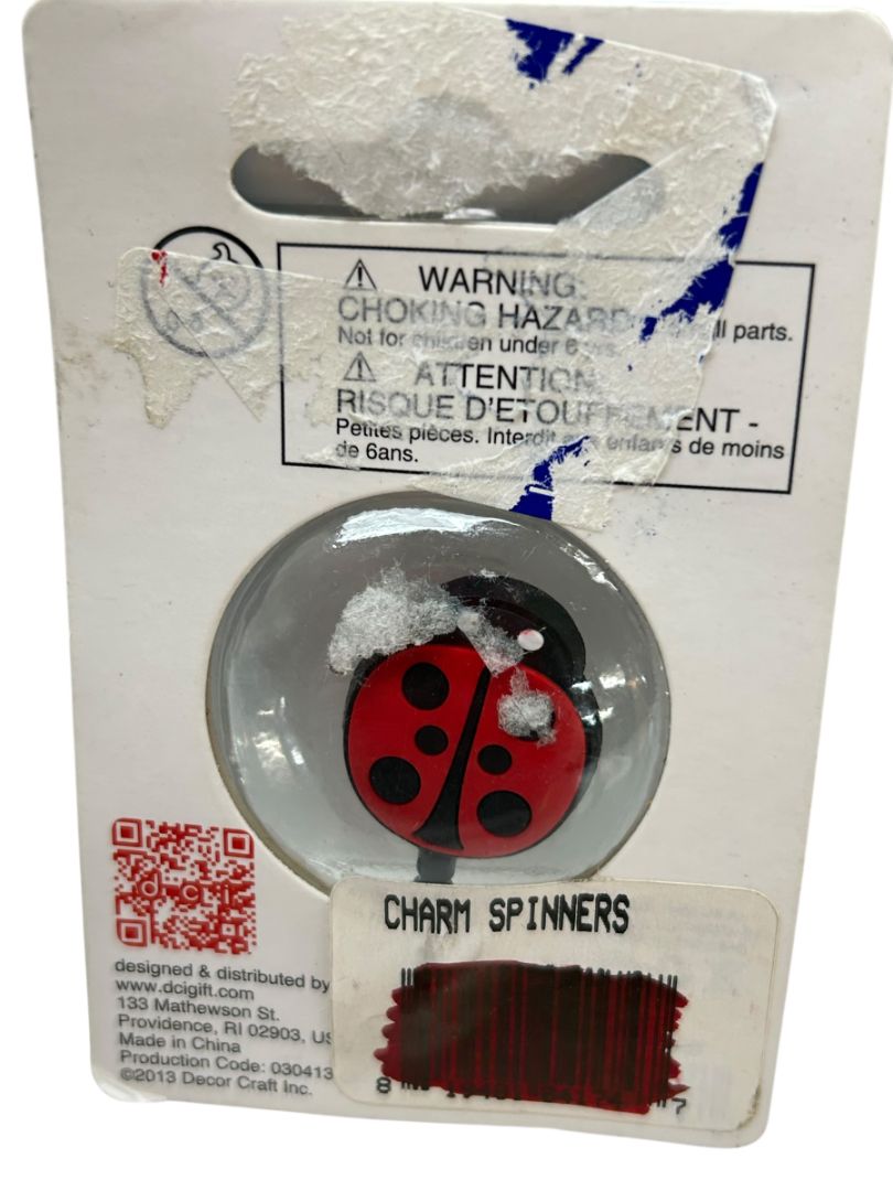 Funkytech Mobile Device Charms Lot of 3 New Shark Ladybug Cassette