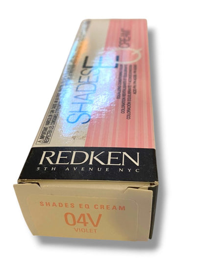 Redken New Shades EQ Cream 04V Violet 2.1 oz Color Equalizing Conditioner Color