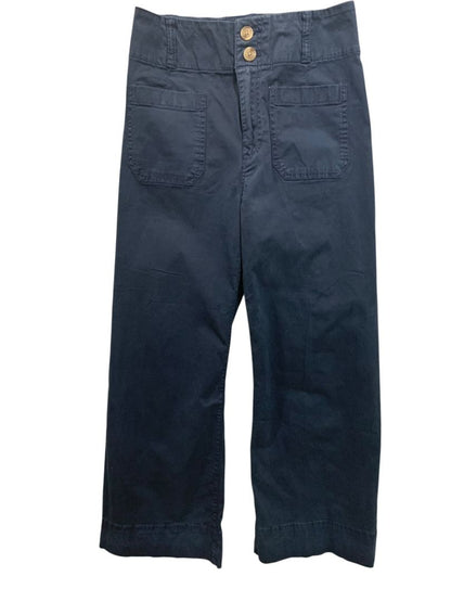 Size 0 Lauren Conrad Womens Navy Blue Retro Style Crop Pants