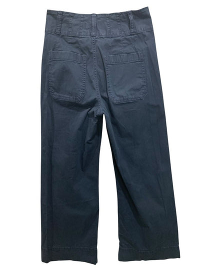 Size 0 Lauren Conrad Womens Navy Blue Retro Style Crop Pants