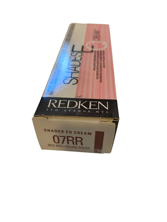 Redken New Shades EQ Cream 07RR Red 2.1 oz Color Equalizing Conditioner Color
