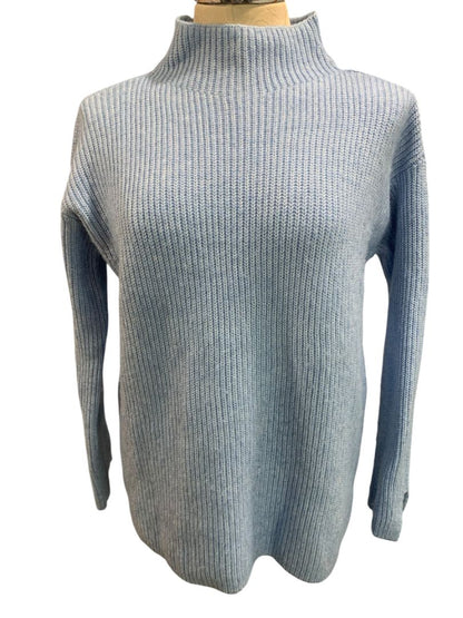 Size XS Loft Womens Light Blue Mockneck Sweater