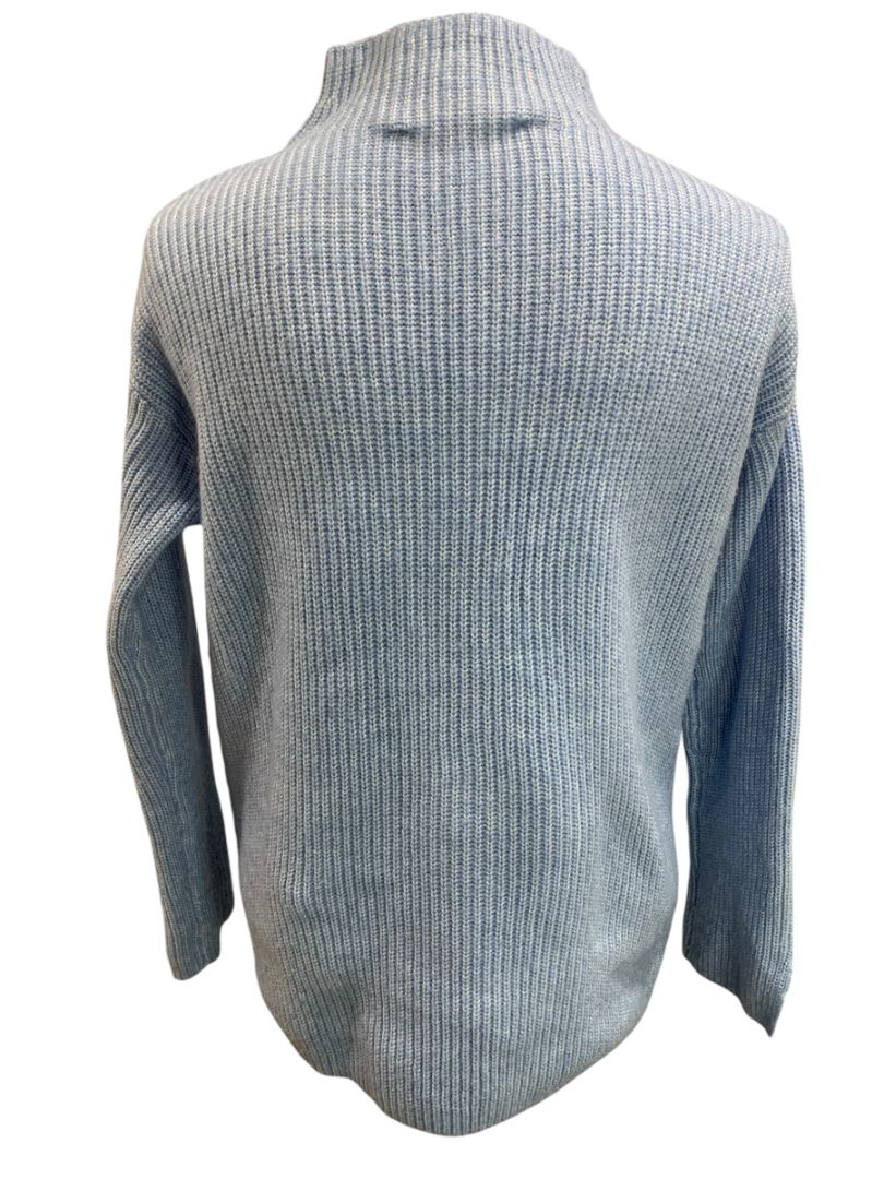 Size XS Loft Womens Light Blue Mockneck Sweater