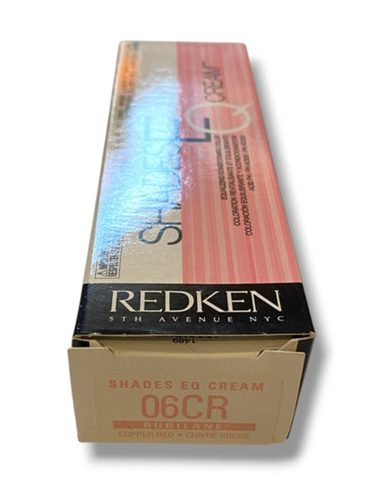 Redken New Shades EQ Cream 06CR Copper Red 2.1 oz Color Equalizing Conditioner Color