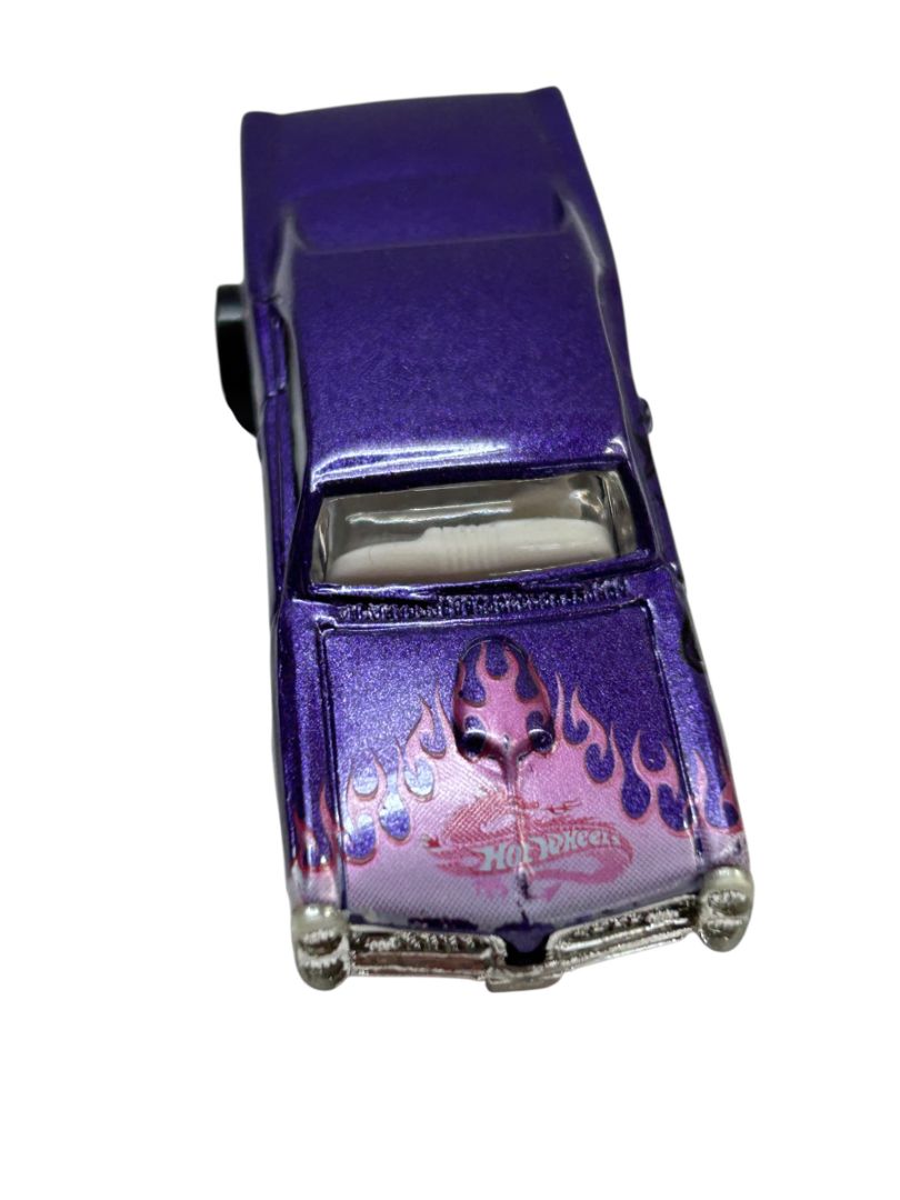 2 Hot Wheels Diecast Cars Rescue 67 Pontiac GTO Purple
