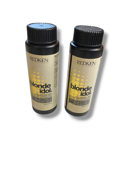 Redken New Blonde Idol Set of 2 Base Breaker Clear 2 fl oz 1 Level Lift 10 Minutes