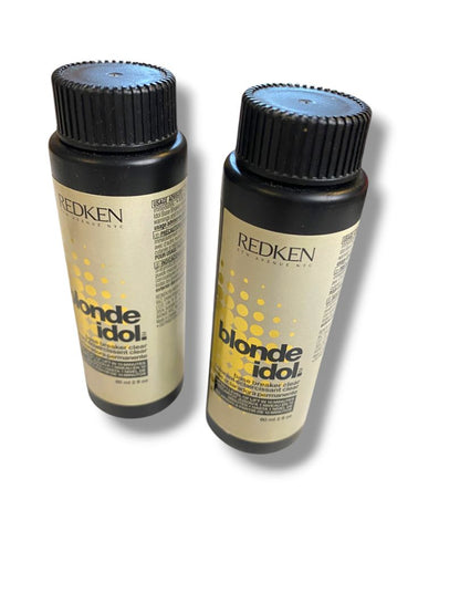 Redken New Blonde Idol Set of 2 Base Breaker Clear 2 fl oz 1 Level Lift 10 Minutes