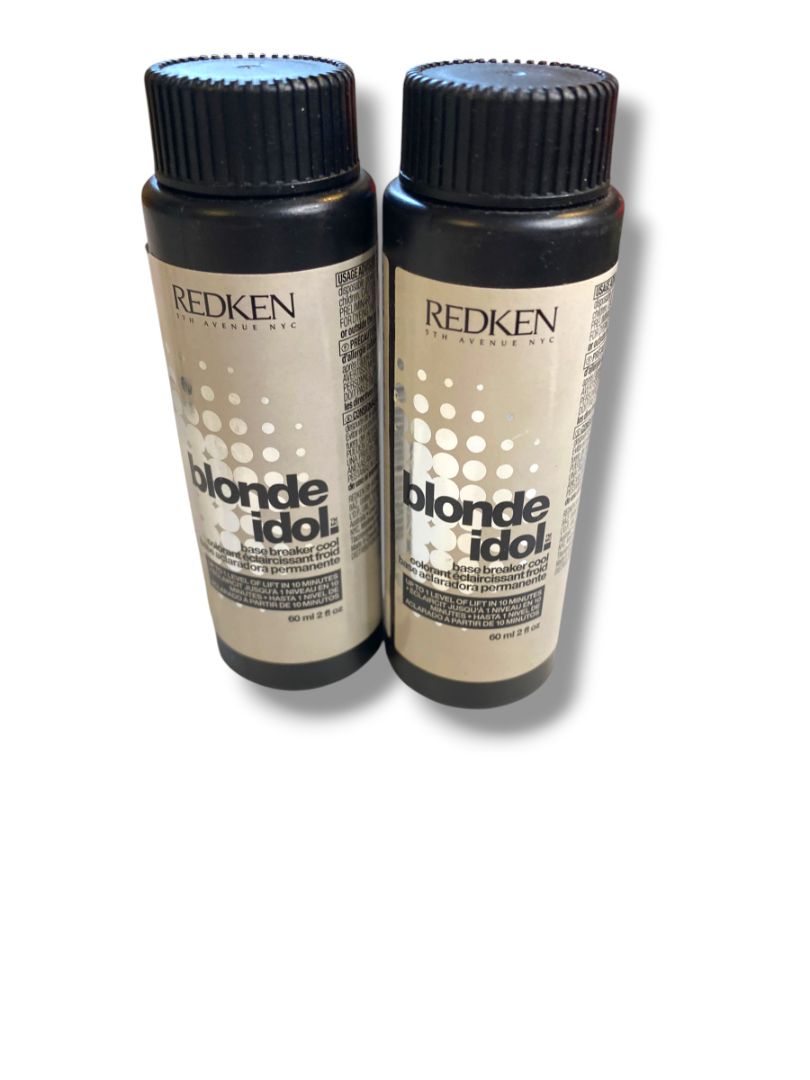 Redken New Blonde Idol Set of 2 Base Breaker Cool 2 fl oz 1 Level Lift 10 Minutes
