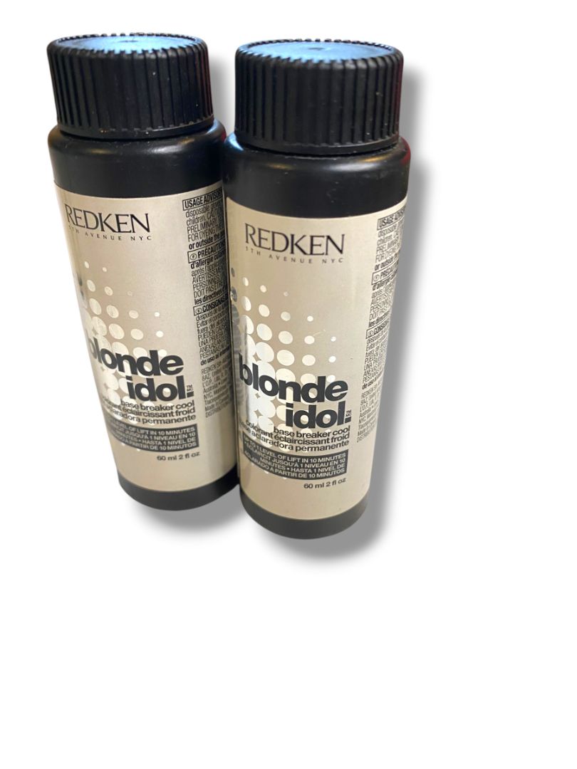 Redken New Blonde Idol Set of 2 Base Breaker Cool 2 fl oz 1 Level Lift 10 Minutes