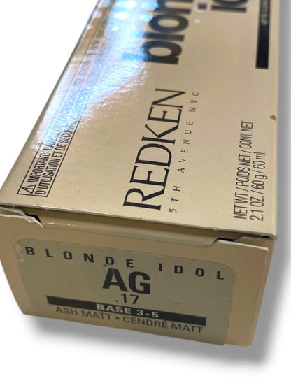 Redken New Blonde Idol Hair AG .71 Ash Matt 2.1 oz Color High Lift Conditioning Cream