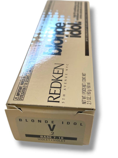 Redken New Blonde Idol Hair V .2 Violet 2.1 oz Color High Lift Conditioning Cream