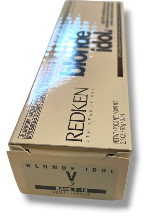 Redken New Blonde Idol Hair V .2 Violet 2.1 oz Color High Lift Conditioning Cream