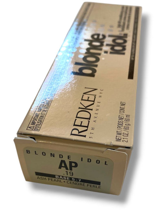 Redken New Blonde Idol Hair AP .19 Ash Pearl 2.1 oz Color High Lift Conditioning Cream