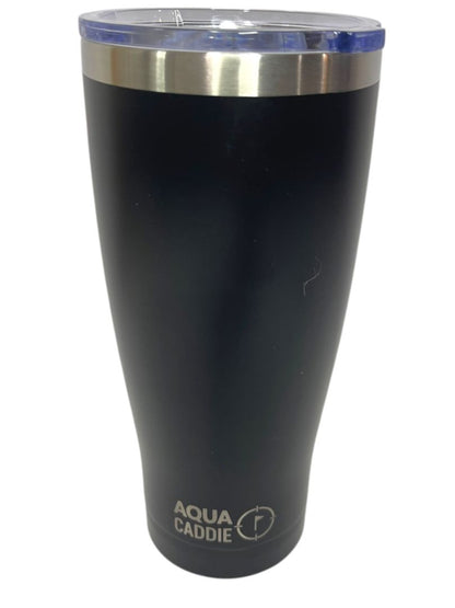 Promotional New Aqua Caddie 22oz Insulated Tumbler Black Golf