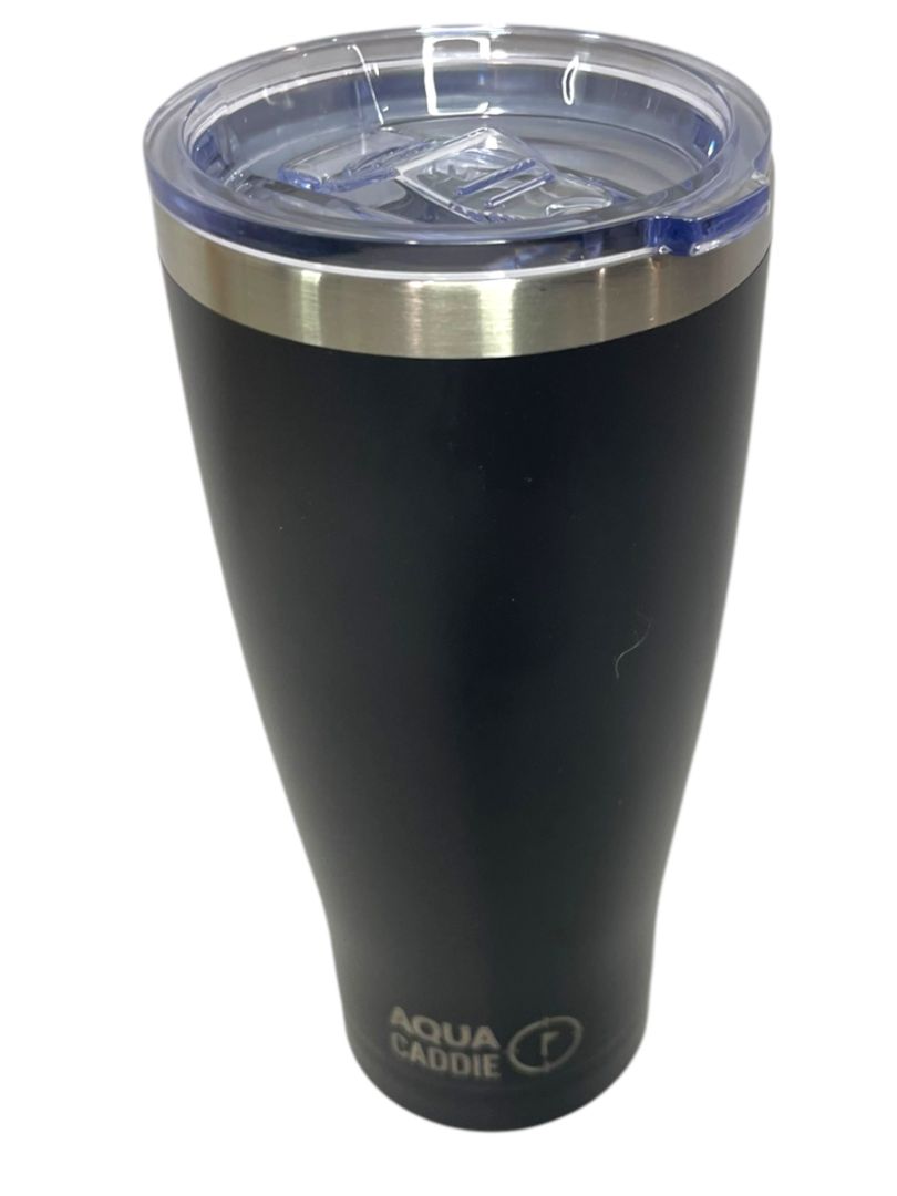 Promotional New Aqua Caddie 22oz Insulated Tumbler Black Golf