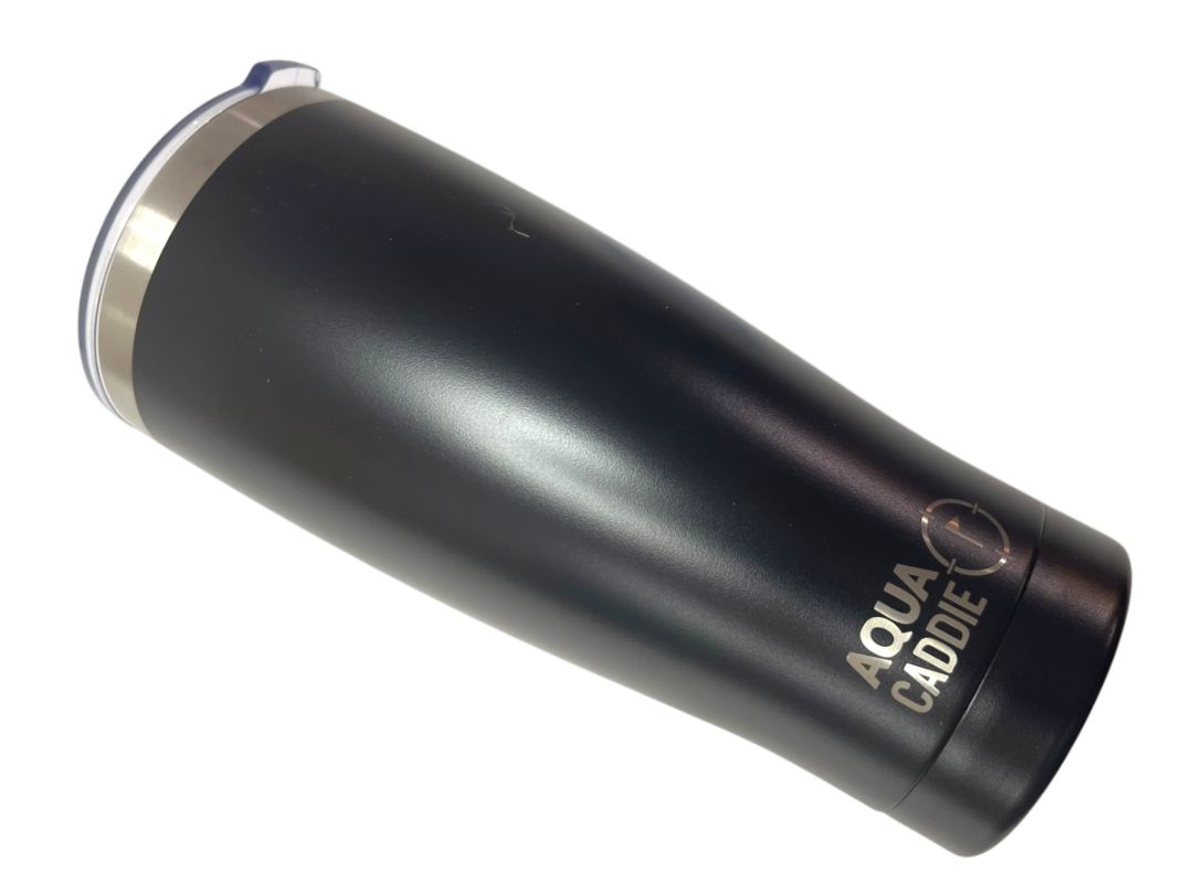 Promotional New Aqua Caddie 22oz Insulated Tumbler Black Golf