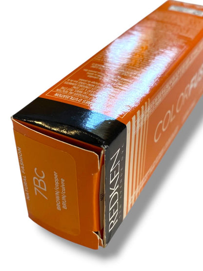 Redken New Color Fusion 6BC Brown Copper 2.1oz Advanced Performance Color Cream