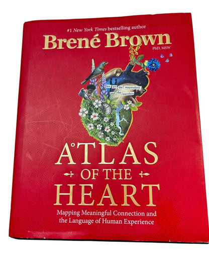 Brene Brown Atlas of the Heart Hardcover Book Mapping Meaningful Connection