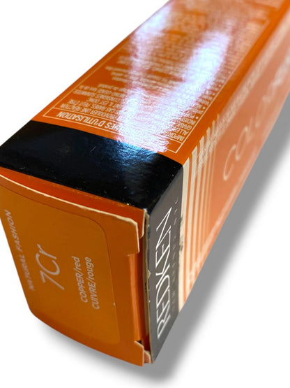 Redken New Color Fusion 7Cr Copper red 2.1oz Advanced Performance Color Cream