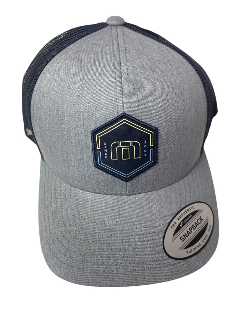 New Gray TravisMathew One Size Snapback Golf Hat Cap Promotional