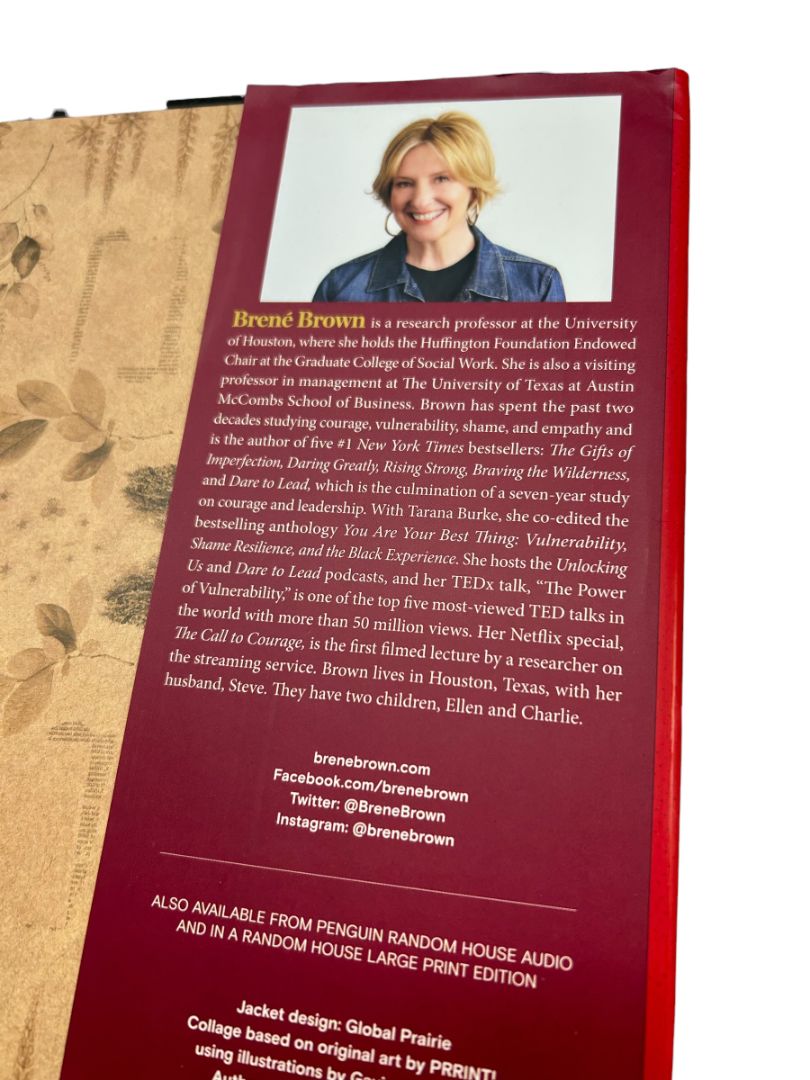 Brene Brown Atlas of the Heart Hardcover Book Mapping Meaningful Connection