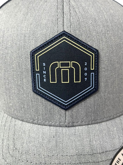 New Gray TravisMathew One Size Snapback Golf Hat Cap Promotional