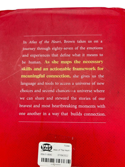 Brene Brown Atlas of the Heart Hardcover Book Mapping Meaningful Connection