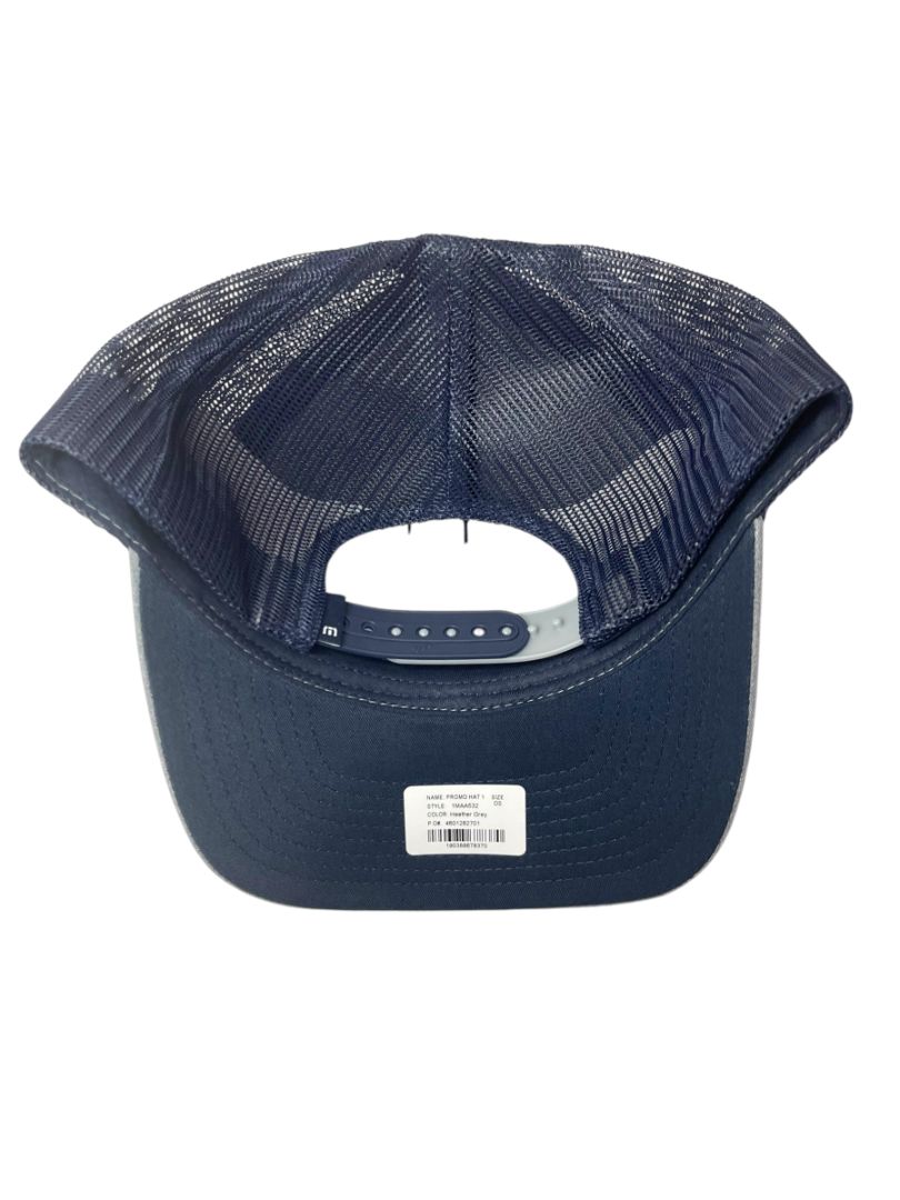 New Gray TravisMathew One Size Snapback Golf Hat Cap Promotional