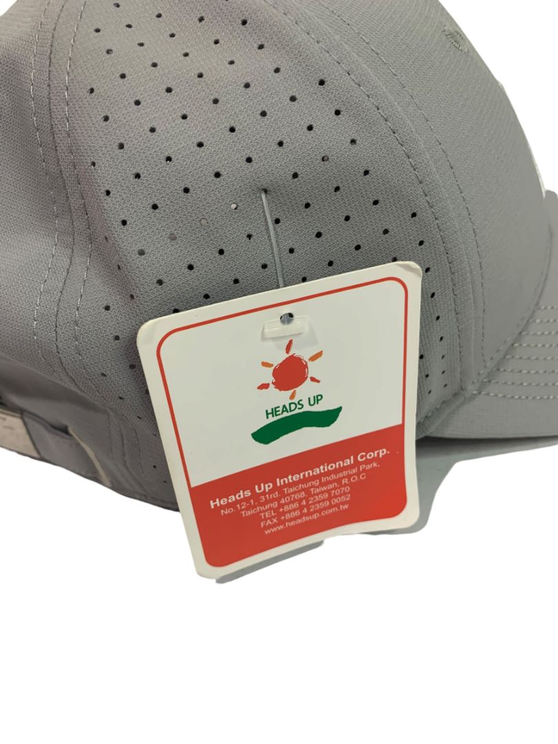 Izod Golf Prototype Cap Hat Adjustable Silver Nickel New One Size Adult