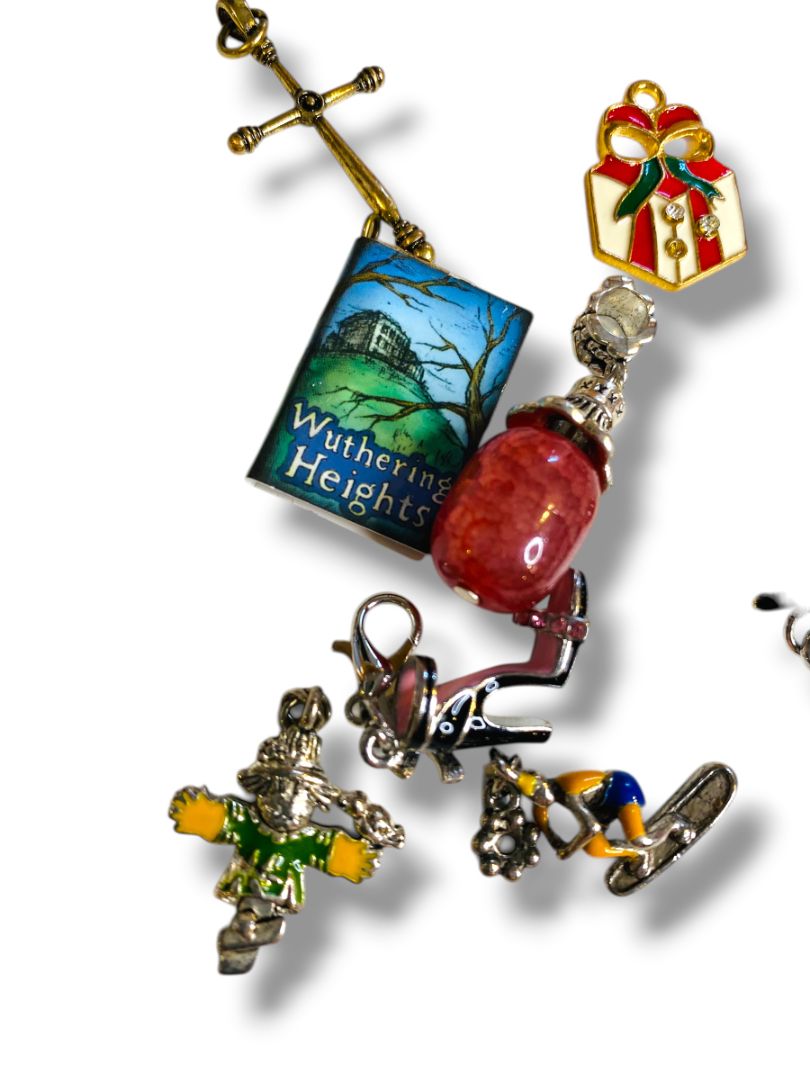 Lot of 20 Pendant Charms Jewelry Making Animal Map Flower Cross Assorted