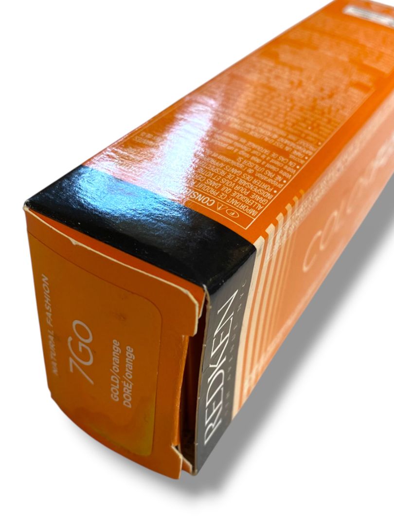 Redken New Color Fusion 7Go Gold orange 2.1oz Advanced Performance Color Cream
