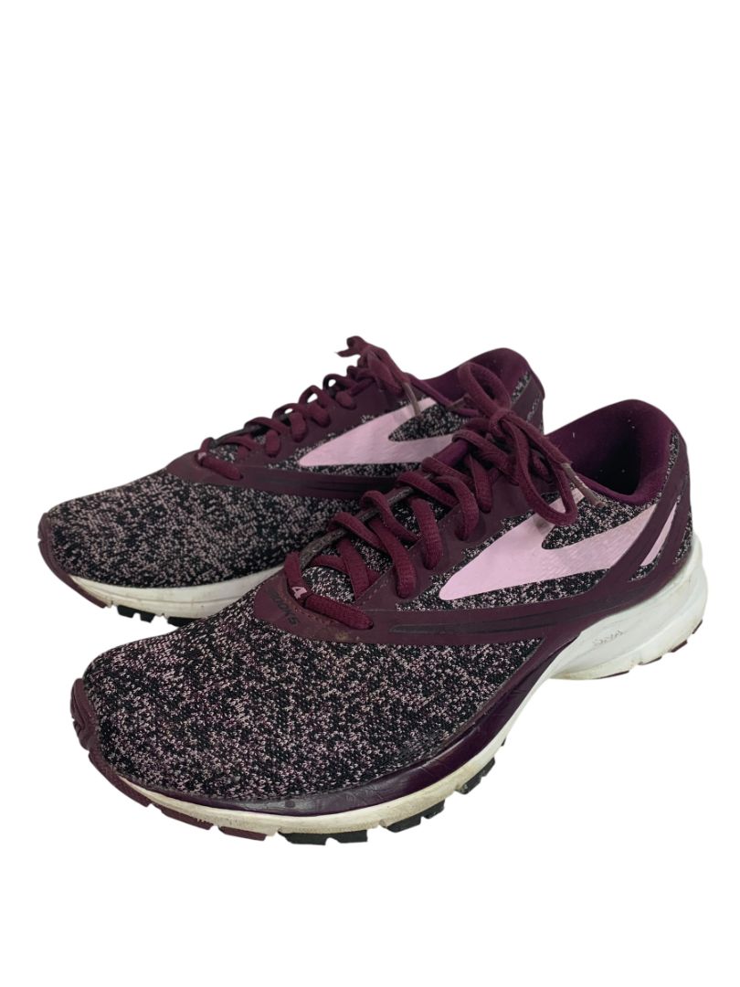 Size 8.5 Brooks Womens Purple Launch 4 Running Athletic Shoes 1202341B941