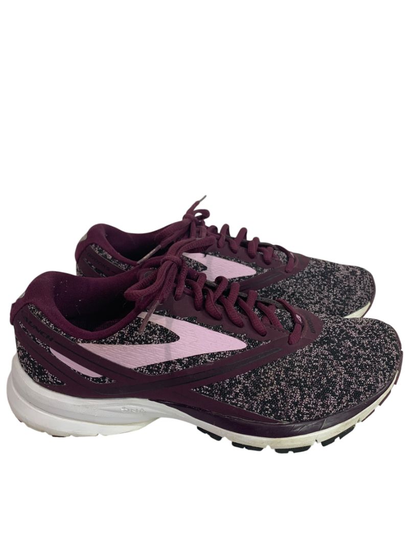 Size 8.5 Brooks Womens Purple Launch 4 Running Athletic Shoes 1202341B941
