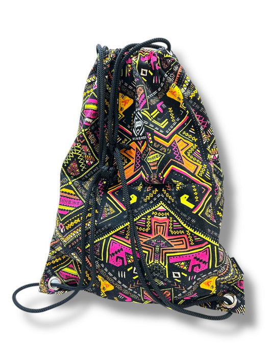 H&M Coachella Festival Bag Drawstring Fabric Backpack