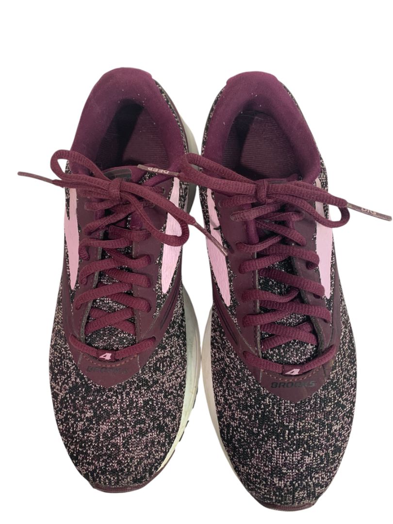 Size 8.5 Brooks Womens Purple Launch 4 Running Athletic Shoes 1202341B941