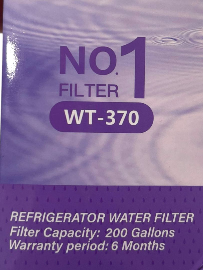 WANH20 Refrigerator Water Filter WT-370 Replacement for Whirlpool EDR1RXD1