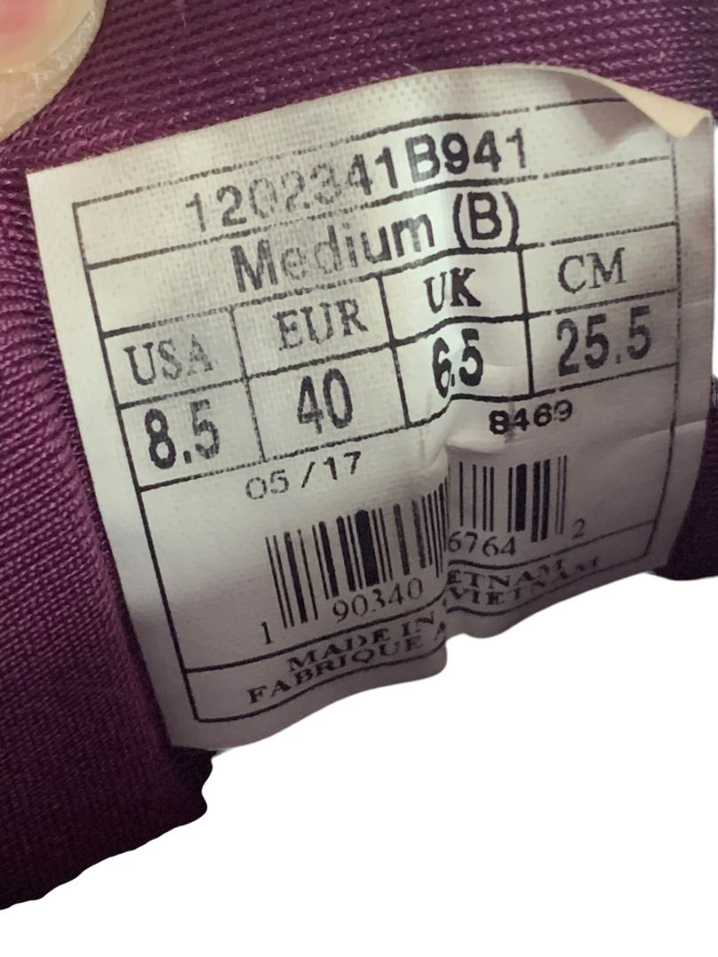 Size 8.5 Brooks Womens Purple Launch 4 Running Athletic Shoes 1202341B941