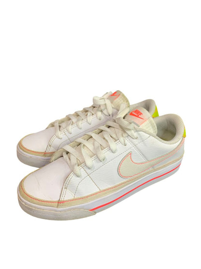 Size 8.5 Women Nike Court Legacy Next Nature Hot Punch Contrast FJ4568-100