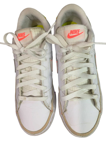 Size 8.5 Women Nike Court Legacy Next Nature Hot Punch Contrast FJ4568-100