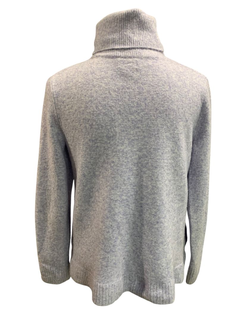 Size XS J.Crew Button Turtleneck Womens Extra Soft Yarn Lilac BC907