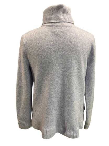 Size XS J.Crew Button Turtleneck Womens Extra Soft Yarn Lilac BC907