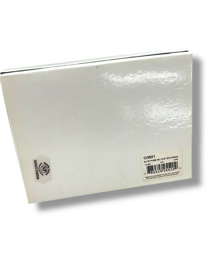 New Memorial Ornament Silvertone in Box "Those We Love Don't Go Away . . ."