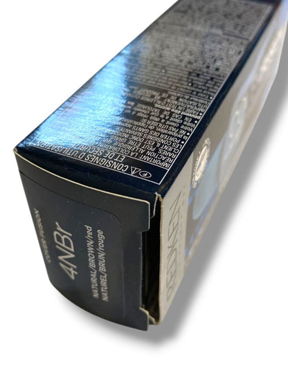 Redken New Cover Fusion 4NBr Natural Brown Red Up to 100% Gray Coverage Color Cream