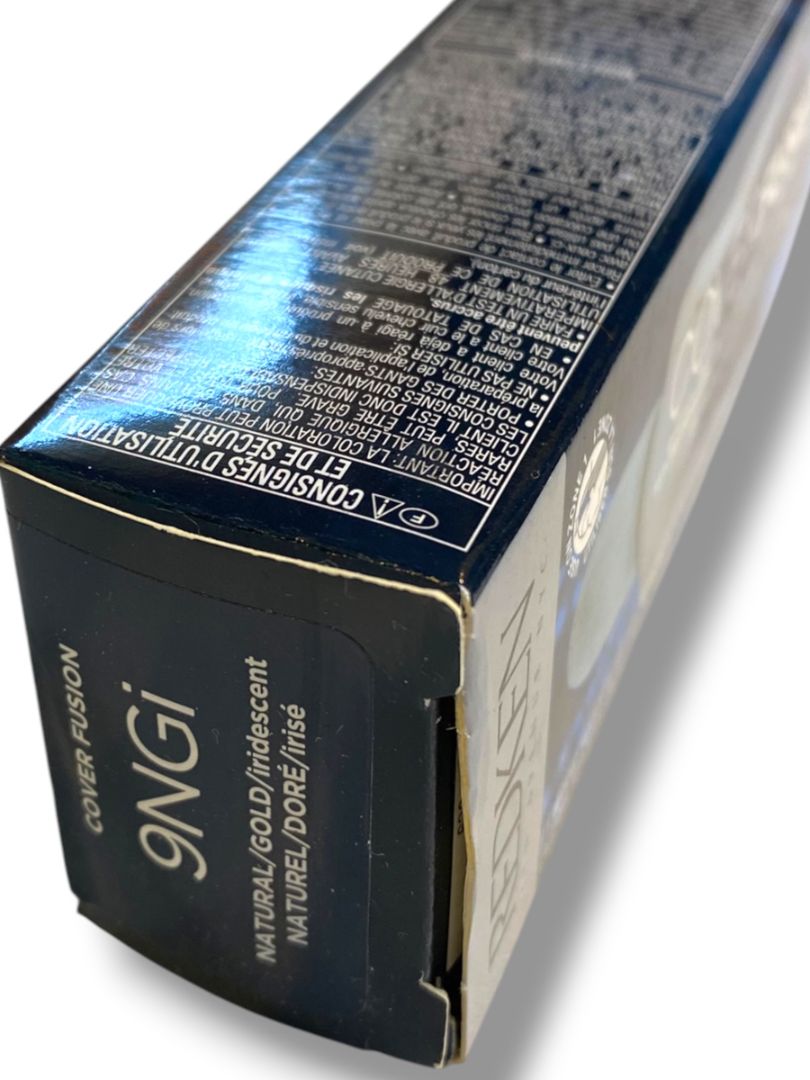 Redken New Cover Fusion 9NGi Natural Gold iridescent Up to 100% Coverage Color Cream