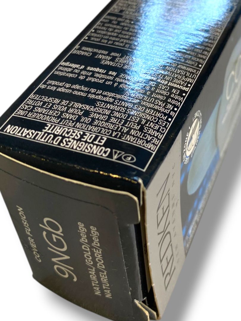 Redken New Cover Fusion 9NGb Natural Gold beige Up to 100% Coverage Color Cream
