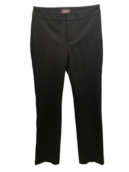 Size 0 NYDJ Lift x Tuck Technology Womens Black Pants Flare Leg