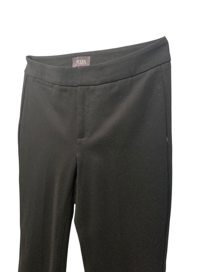 Size 0 NYDJ Lift x Tuck Technology Womens Black Pants Flare Leg