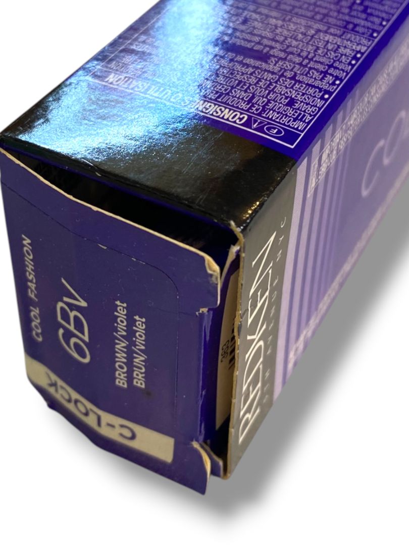 Redken New Cool Fashion 6Bv Brown Violet Advanced Performance Color Cream 2.1oz